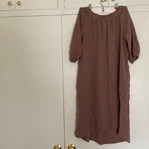 Parachute Linen Night Dress
